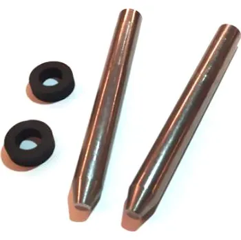 Kleště Uzavírač dvojité stojaté drážky Biegetec PVC Falzsid - sada náhradních čepů