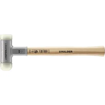 Kladivo Plastová palička Halder se zaoblenou vložkou - 40 mm