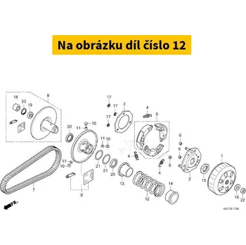 Auto-moto Honda Kontrastní pružina Vision 21- 23233K0JN01