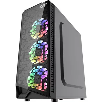 PC skříň Počítačová skříň Darkflash Water Square 5 černá