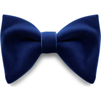 Motýlek Kleos | Královsky modrý vázaný sametový povislý motýlek - Trendhim