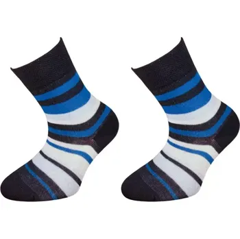 Trepon Dětské bavlněné ponožky JANKA - tmavě modré 20-21