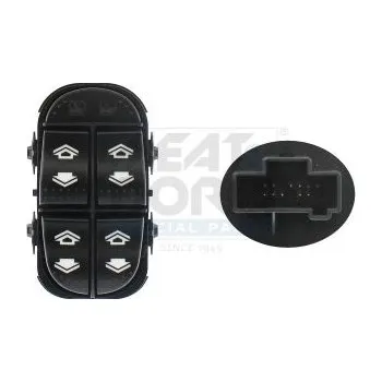 Spínač, zvedací zařízení oken MEAT & DORIA 26039