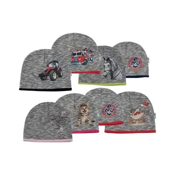 Kojenecký body Dětská čepice Flamli; Barva: Muchomůrka; Velikost: 44