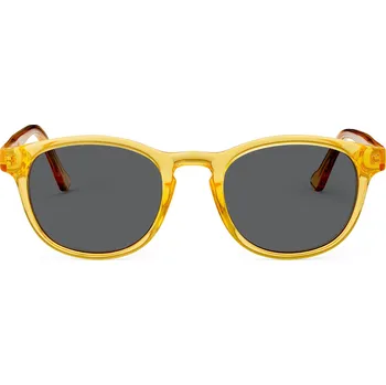 Sluneční brýle Klasické žluté polarizační sluneční brýle s kouřovými čočkami - Sidegren