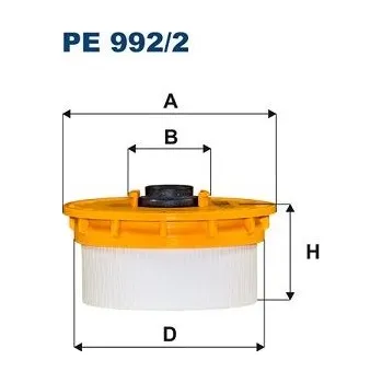 Palivový filtr Palivový filtr FILTRON PE 992/2