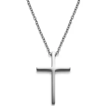 Náhrdelník Unity | Náhrdelník s křížkem z nerezové oceli stříbrné barvy - Arkai