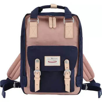 Městský batoh Batoh na notebook Himawari 14'' tmavě modrá a růžová