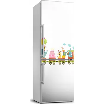 Fototapeta Samolepka na lednici Veselý vláček 70x190 cm