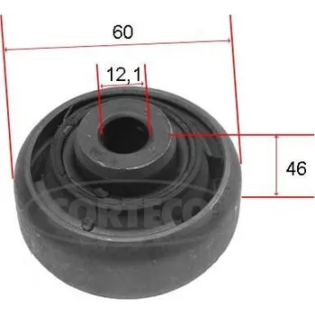 Zavěšení kol Uložení, řídicí mechanismus CORTECO 21652917