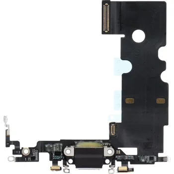 Náhradní díl pro mobilní telefon Nabíjecí flex USB pro IPHONE 8G černý (použitý)
