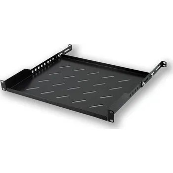 Racková skříň SH.0350.Z60 19" polička s perforací, 1U, hloubka 350 mm