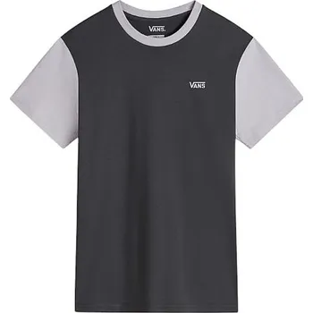 Dámské tričko tričko Vans Colorblock BFF - Asphalt/Evening Haze L