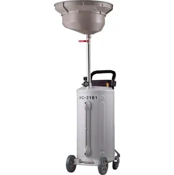 Nářadí na výměnu oleje MDtools HC-2181 Pojízdná olejová jímka, objem 76 litrů