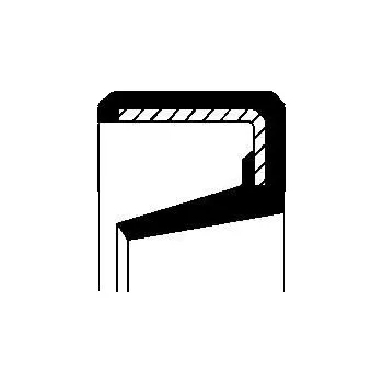 Těsnění převodovky Těsnicí kroužek hřídele, hřídel převodovky CORTECO 12000623B