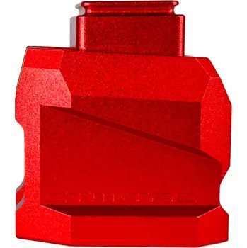 CTM TAC CTM zvětšená hliníková patka zásobníku Hi-Capa - Červená