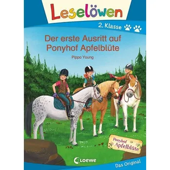 První čtění Leselöwen 2. Klasse - Der erste Ausritt auf Ponyhof Apfelblüte - Young, Pippa