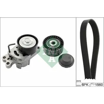 Sada žebrovaných klínových řemenů Schaeffler INA 529 0109 10