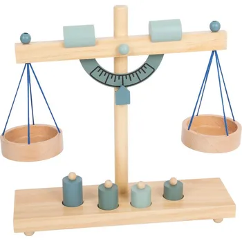 Dětská kuchyňka small foot Misková váha šedomodrá