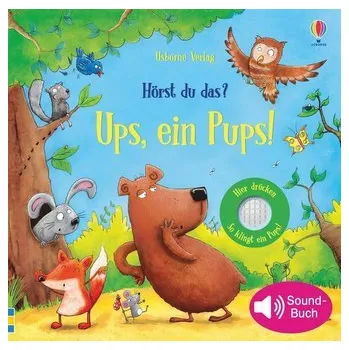 První čtění Hörst du das? Ups, ein Pups! - Taplin, Sam