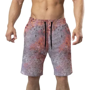 Pánské plavky Pánské plavky long – Rust (Velikost: XL)