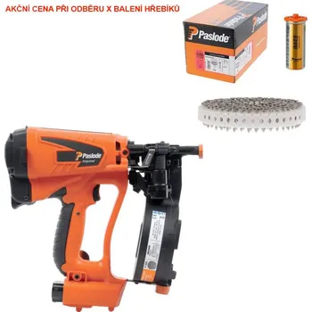 Hřebíkovačka Plynová hřebíkovačka Paslode IM45 GN Lithium-akce při odběru x balení hřebíků - hřebíkovačka při odběru 40 bal.