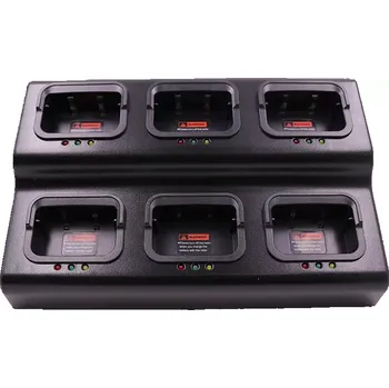 Nabíječka baterií Stolní nabíječ (MUC) pro 6 radiostanic Kirisun DP405