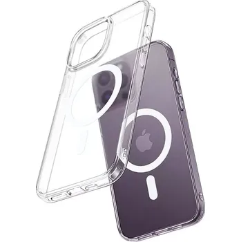 Pouzdro na mobilní telefon McDodo Magnetic Case iPhone 15 Plus clear