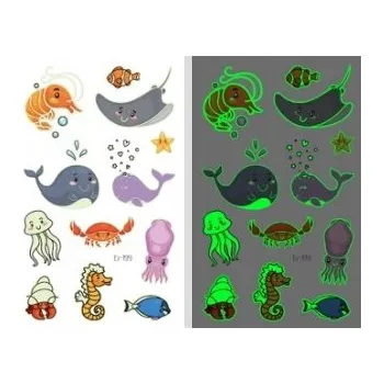 Tetování Smyvatelné tetování pro děti SVÍTÍCÍ OCEAN EI199