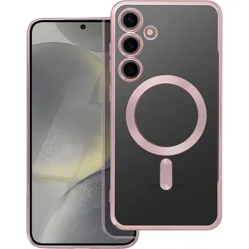 Pouzdro na mobilní telefon Pouzdro ELECTRO MAG COVER kompatibilní s MagSafe pro SAMSUNG S24 Plus rose gold