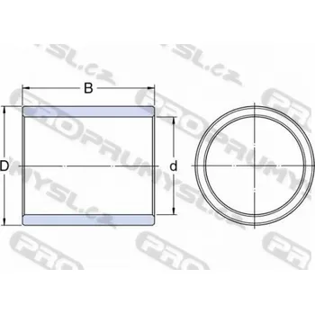 SELFOIL B70A 404540 pouzdro kluzné, slinutý bronz