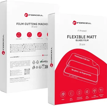 FORCELL F-PROTECT FLEXIBLE MATT fólie pro chytré řezací stroje 196x125mm (25 ks/sada)