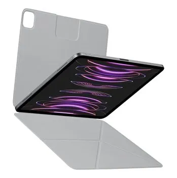 Pouzdro na mobilní telefon Pitaka Folio 2 flipové pouzdro se stojánkem pro Apple iPad Pro 13" 2024 bílé