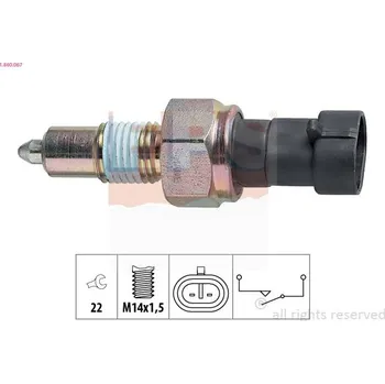 Spínač, světlo zpátečky EPS 1.860.067