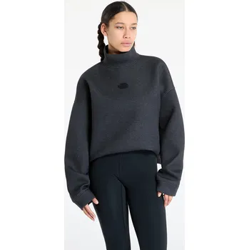 Dámská mikina Mikina The North Face Mock Neck Relaxed Sweater TNF Black XXL