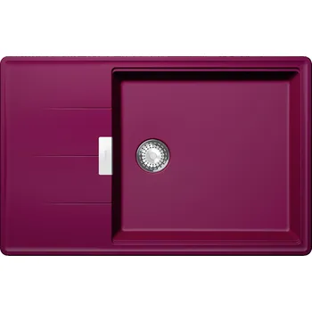 Granitový dřez Kuchyňský dřez Schock Tia D-100LS Berry, spodní montáž TIAD100LSUBRY