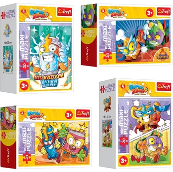 Puzzle TREFL Kid Kazoom a Super Zings: Připraveni 20 dílků