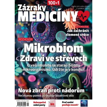 Časopis Zázraky medicíny 1-2/2025 - Mikrobiom: Zdraví ve střevech