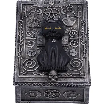 Dárková krabička Krabička / šperkovnice s magickou kočkou