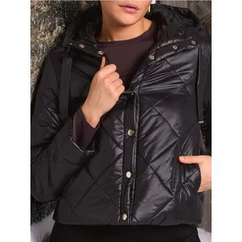 Sinsay - Prošívaná bunda - černá - 603DA-99X - 603DA-99X-XXS