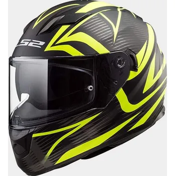 Motodoplněk LS2 FF320 STREAM EVO JINK MATT BLACK YELLOW integrální helma, XS