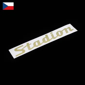 Samolepící dekorace Nálepka STADION - zlatá