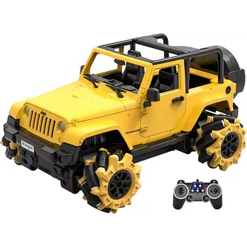 RC model Dálkově ovládané auto Jeep Double Eagle 1:16 (žluté, drift)