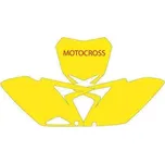 BLACKBIRD sada ochranných nálepek pod startovní číslo startovní číslo SUZUKI RM-Z 250 10-1