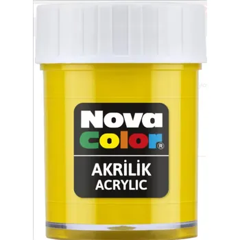 Vodová barva Barva akrylová 30ml žlutá NC-169