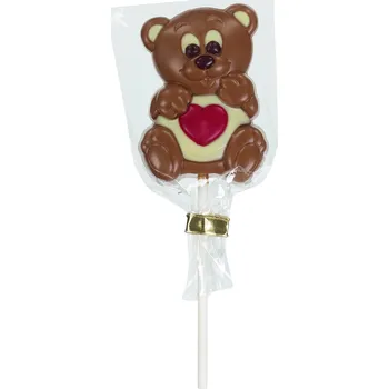 Čokoláda Belgická čokoláda Hamlet - lízátko Valentýn, 35 G