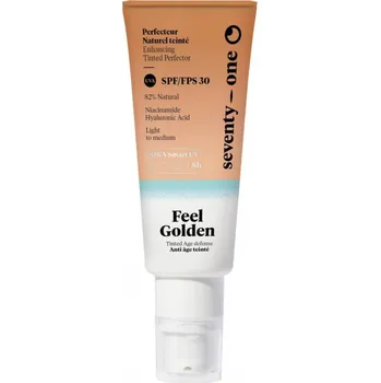 Pleťový krém SeventyOne Tónovaný fluid SPF 30 Feel Golden (Enhancing Tinted Perfector) 40 ml + 2 měsíce na vrácení zboží