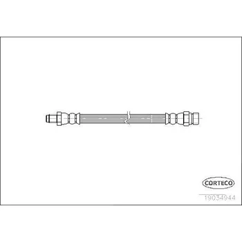 Brzdová hadice Brzdová hadice CORTECO COR19034944