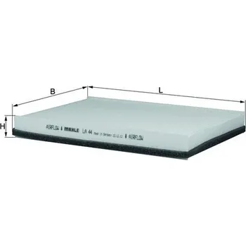 Ventilátor topení a klimatizace Filtr, vzduch v interiéru KNECHT LA 44