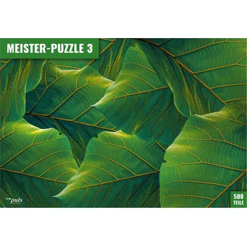 Puzzle PULS ENTERTAINMENT Meister-Puzzle 3: listy, 500 dílků